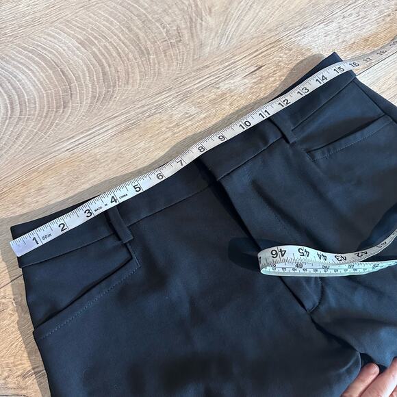 Banana Republic Petite Siena Straight Wool Pant Black 10 445616 - Picture 7 of 10